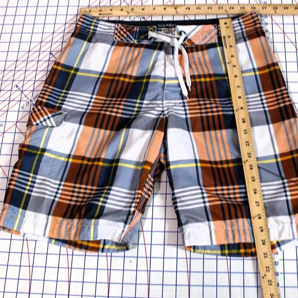 Old Navy Board Shorts, Swim Trunks, Medium